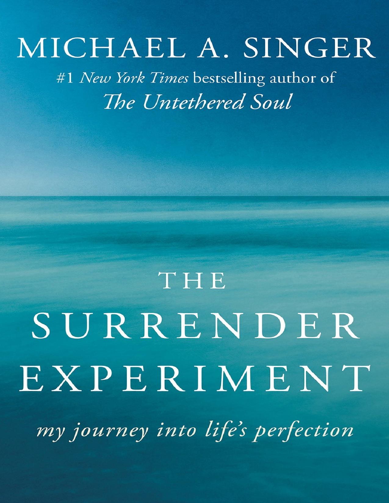 The Surrender Experiment: My Journey Into Life's Perfection